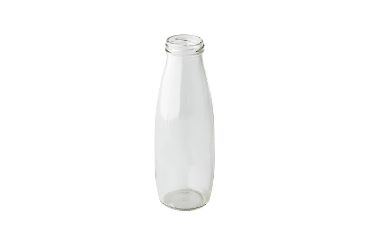 Glazen melkfles 500ml