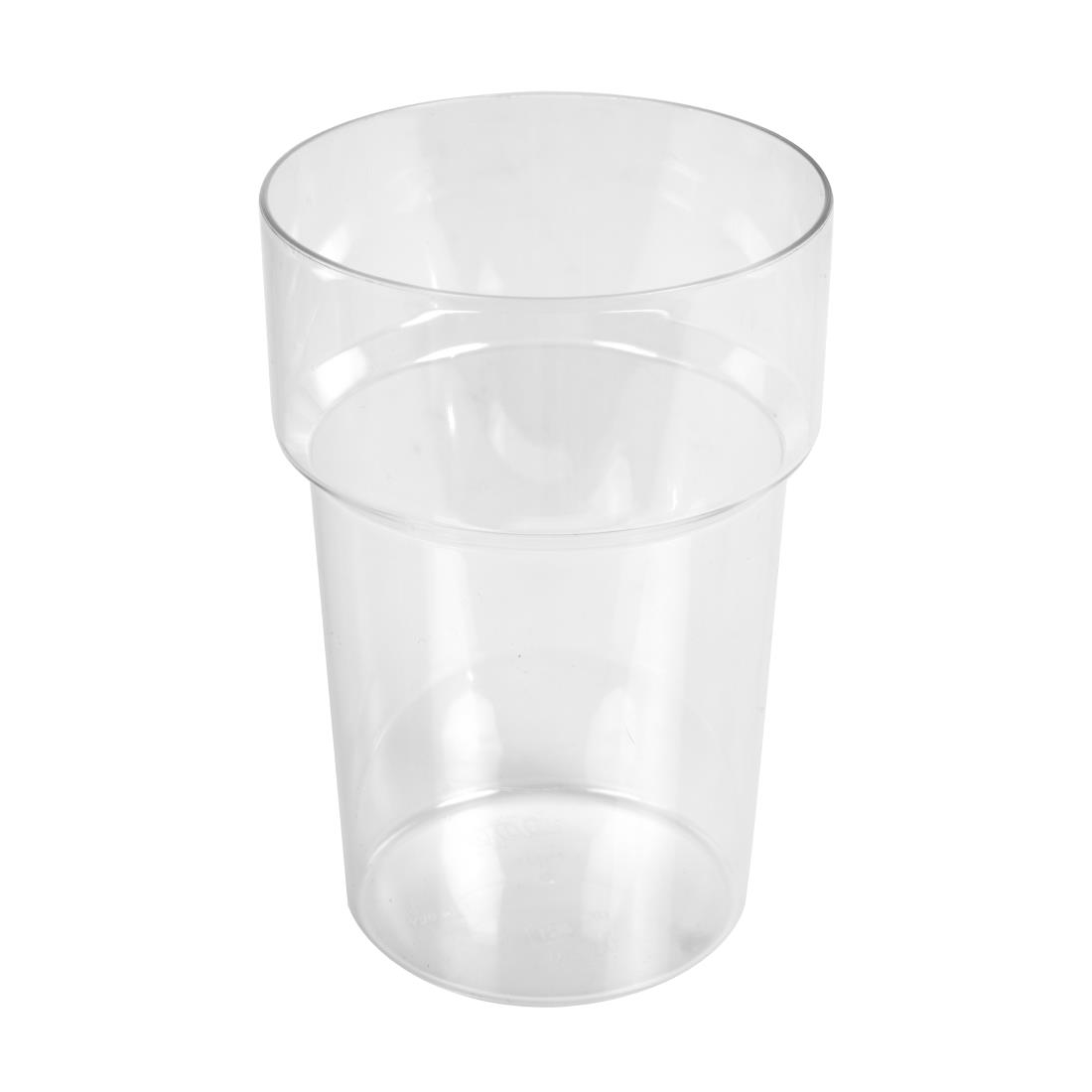 Polystyreen tumblers 570 ml CE-gemarkeerd (100 stuks)