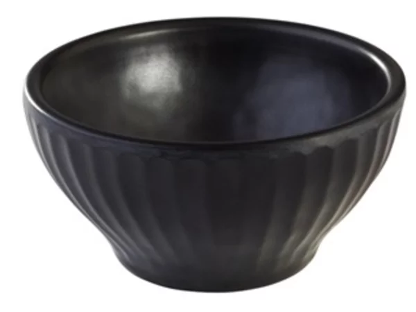 Melamine Aiko bowl zwart D80xH40mm 70ml